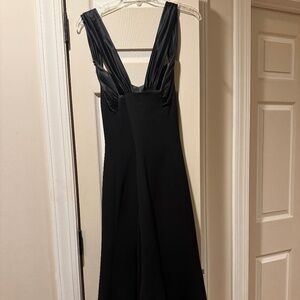Black evening dress